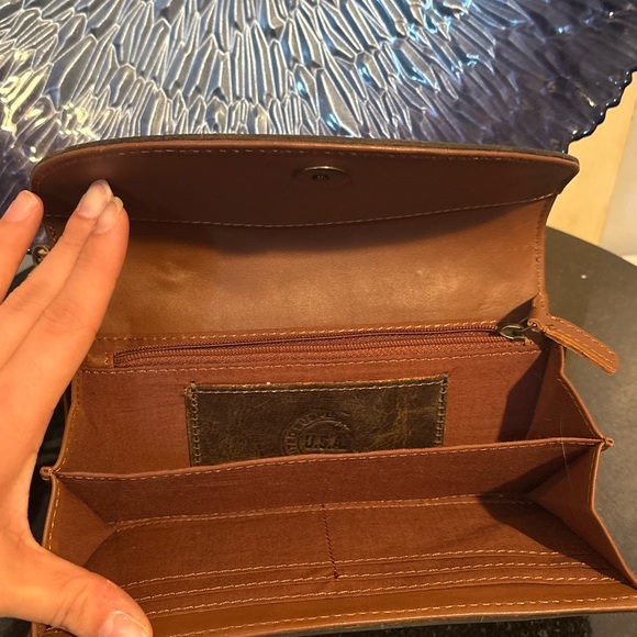 Myra Bag Brown Wristlet Wallet - Picture 4 of 4